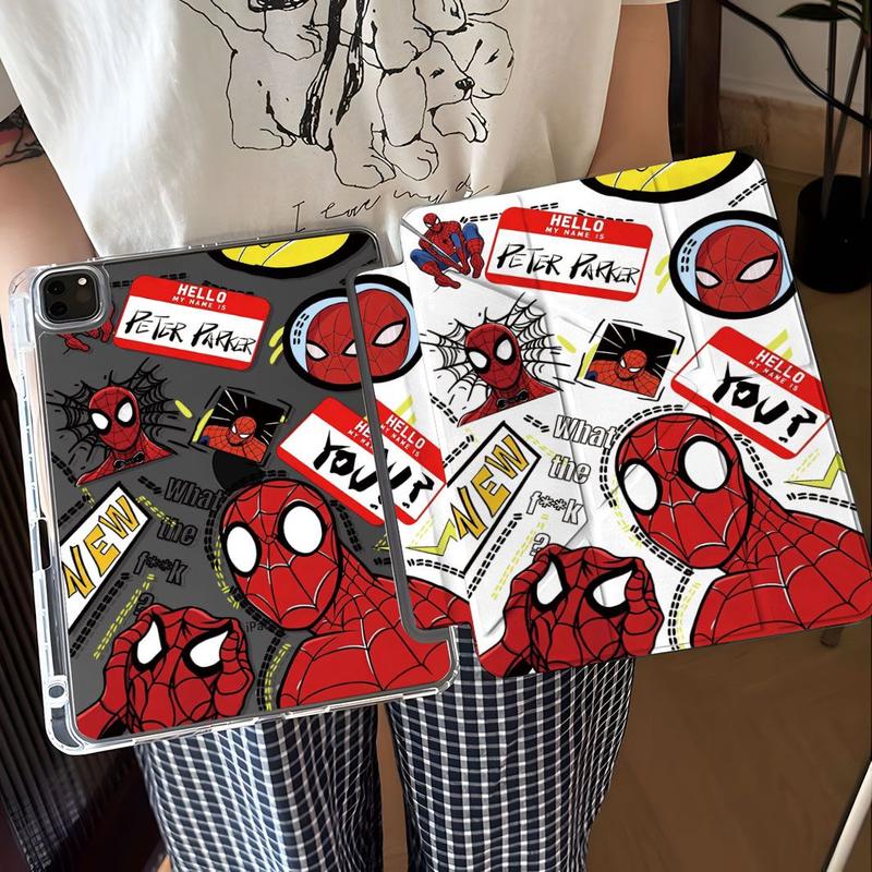 tương thích vỏ bảo vệ máy tính bảng người nhện Peter Parker hoạt hình, nhiều…