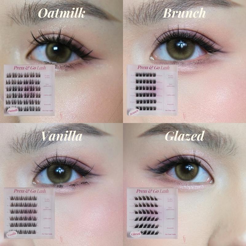 Press&Go Lash For Your Vanity Bulumata/Eyelash Individual/ bulu mata tanpa lem cluster lashes 4