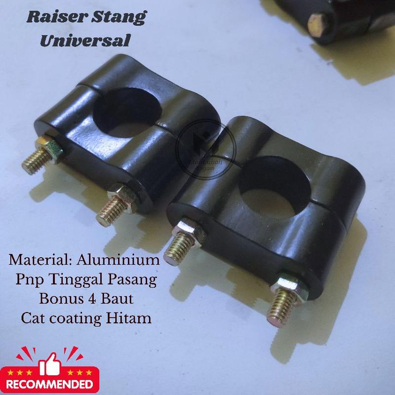 Product Introduction of Raiser Stang Universal Riser Pangkon Motor Satria Vixion Tiger MegaPro Sonic Cbr Cb Byson Verza. 3
