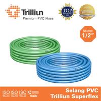 Gambar Selang Air PVC Trilliun Superflex 1/2" Inch - 10 Meter - Biru dari Trilliun Kab. Pasuruan 1 Tokopedia
