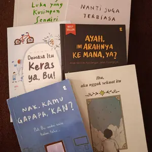 Paket 2 Buku Ibu Aku Nggak Sekuat Itu - Nak Kamu Gapapa Kan ( Isi 2 Buku )