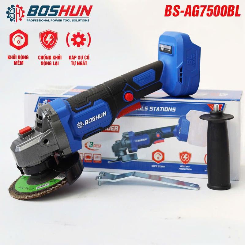 THÂN MÁY MÀI PIN, sử dụng chân pin phổ thông, thân máy mài dùng pin, đi kèm đầy đủ phụ kiện,...