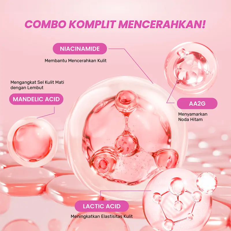 LUMIWHITE - Paket WHITENING Series Lengkap 4