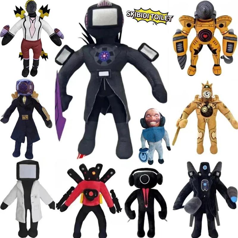 1 Chiếc Đồ Chơi Nhồi Bông Nhà Vệ Sinh Skibidi Loa Game Kinh Dị Người Chơi Ghi Hình TV Phim Hoạt Hình Thú Nhồi Bông Búp Bê Nhồi Bông Quà Tặng Sinh Nhật Hóa Trang Cho Trẻ Em