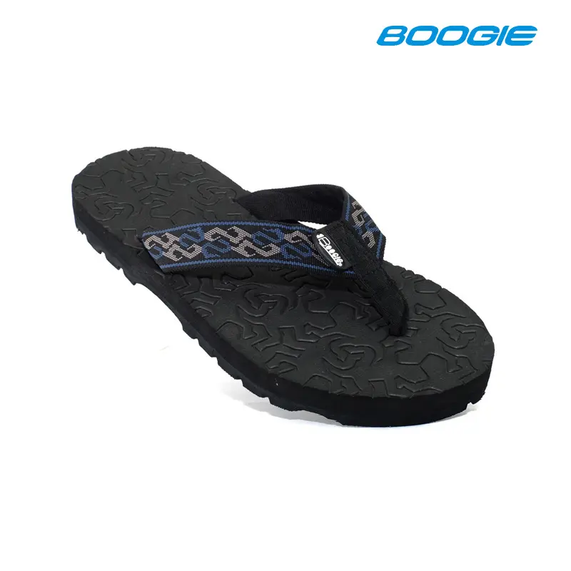 Boogie Adventure Sandal Jepit Kalao Motif Biru pria sendal 0