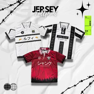 JERSEY OP Vintage Retro All Series Kerah Tali Fullprint VT