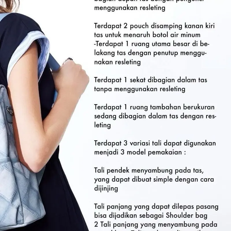 JENNIE BAGPACK JIMSHONEY TAS GENDONG JIMSHONEY TAS WANITA BAGPACK JH Selempang Ransel Kulit Backpack 4