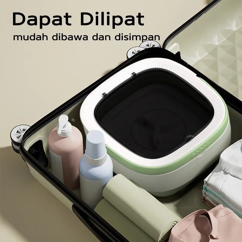 Finito Mesin Cuci 12L Dan Pengering Pakaian Digital/ Mesin Cuci Lipat 7