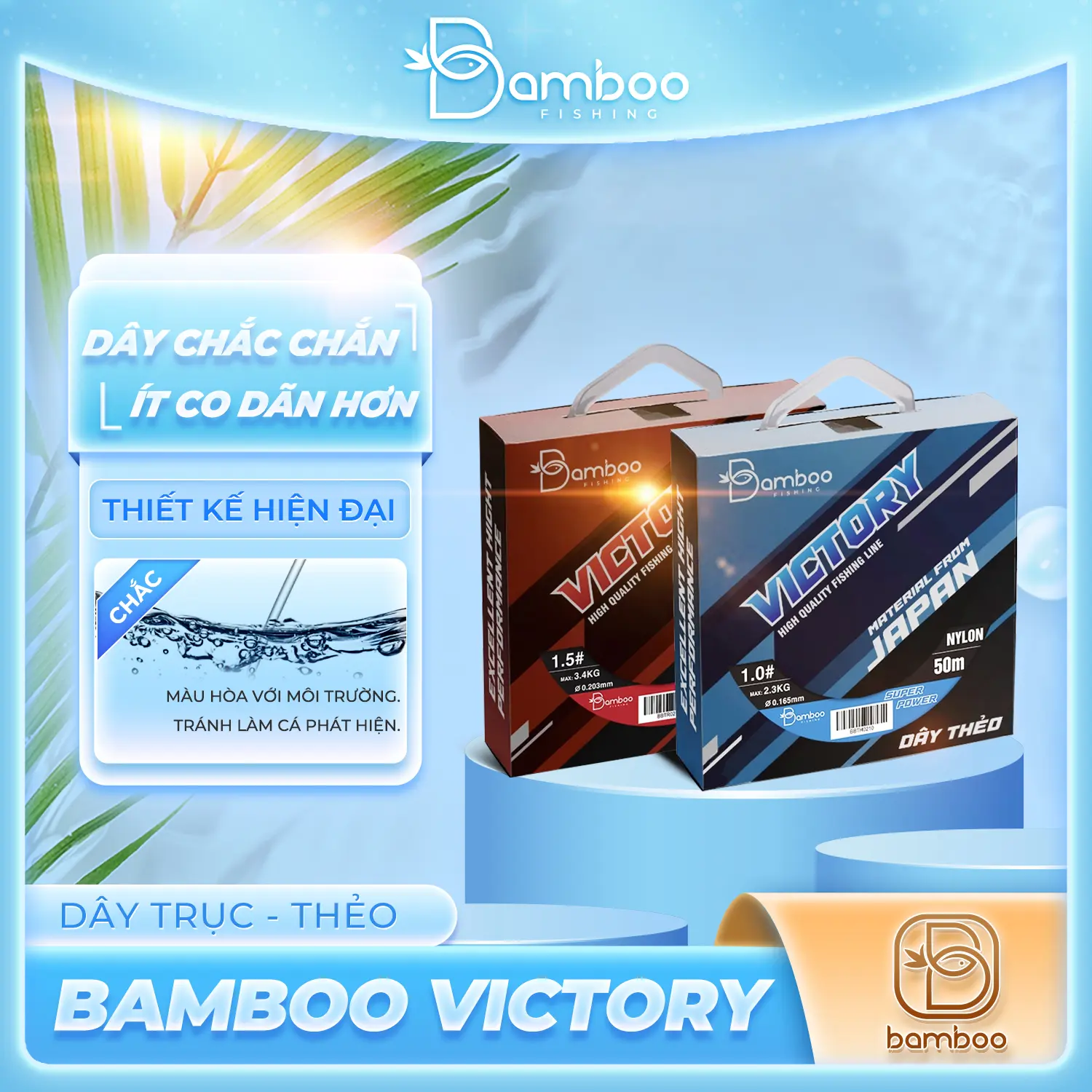 Dây Câu Bamboo Victory 50m