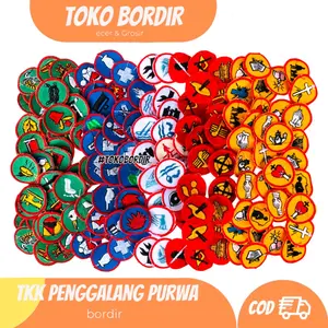 Tkk penggalang purwa bordir lengkap / bed tkk penggalang bordir
