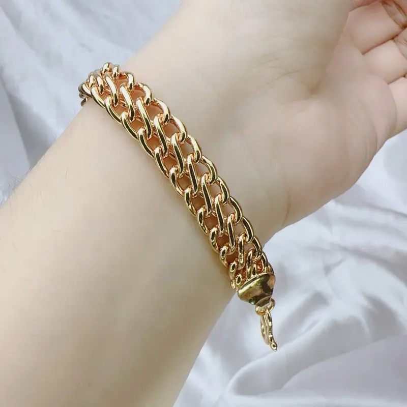 E26 {CO 2 Produk Apapun Free 1} G44 Perhiasan Lapis Emas Gelang koin perhiasan wanita xuping jewellery 1 6