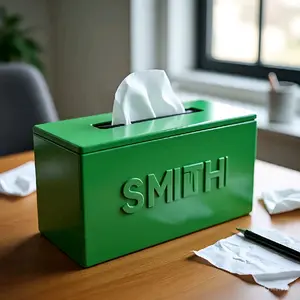 Perlengkapan Rumah Kotak  Tissue Plastik Original dengan 3 Pilihan Warna untuk Kebutuhan Anda