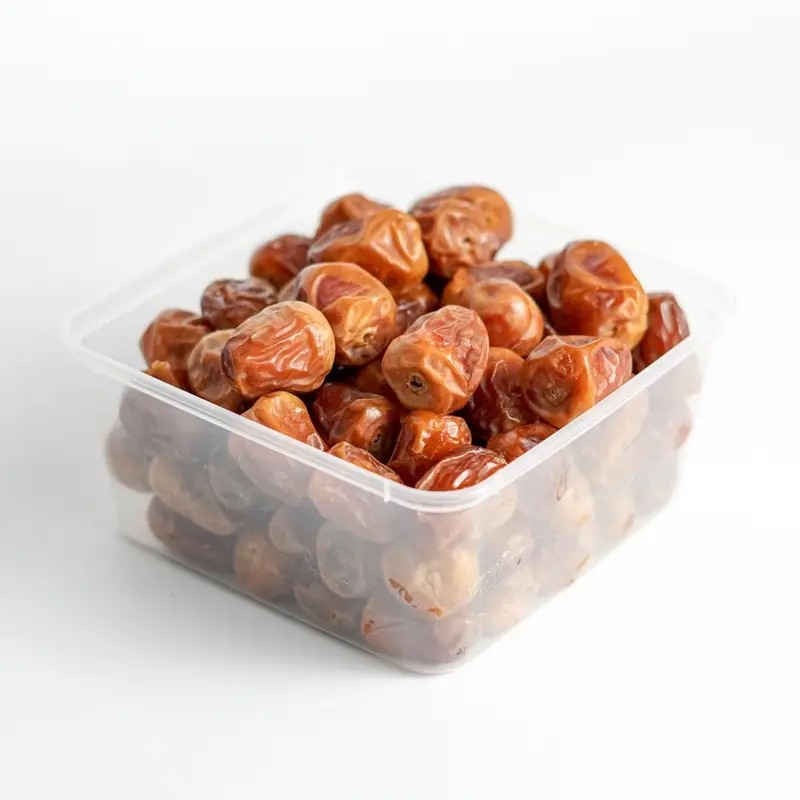 Kurma Sukari Thinwall 1 Kg | Kurma Sukkari Raja Lembut 1