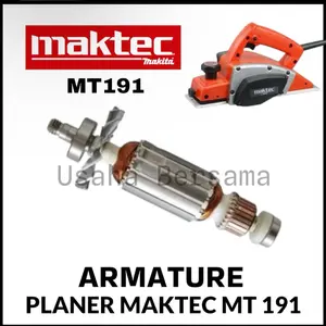 Armature For Mesin Planer Maktec MT191 / Angker Dinamo Ketam Maktec MT 191 / Rotor Gulungan Planner Pasah Serut Sugu Maktec MT-191