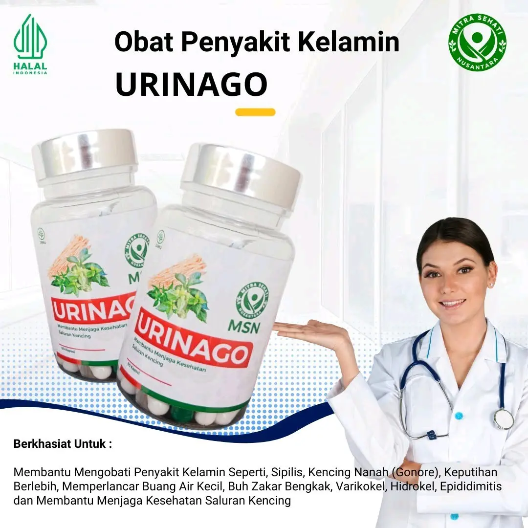 URINAGO - Obat Herbal untuk Sipilis, Kencing Nanah, Gonore, dan Infeksi Saluran Kemih
