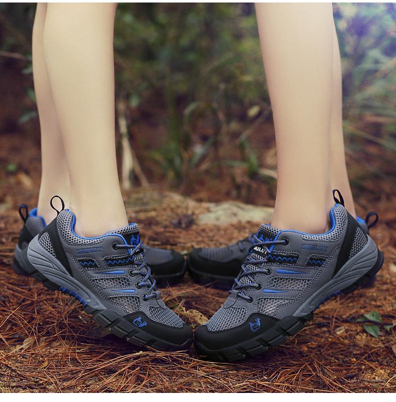 Product Introduction of New Fashion Breathable Hollow Thick-soled Mesh Shoes 36-44 Men's Simple Non-slip Cushioning Wear-resistant Outdoor Hiking Shoes Daily Comfortable Soft-soled Casual Sneakers 14