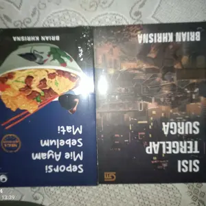 Paket 2 buku - Sisi tergelap surga & Seporsi mie ayam sebelum mati