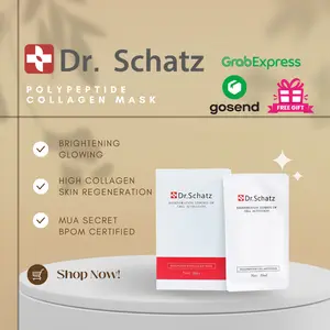 DR. Schatz Polypeptide Mask |  Masker Wajah Merah