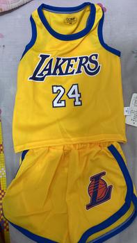 Product Review of SETELAN IMPORT BAJU BASKET ANAK / KAOS SINGLET ANAK LUCU / BAJU IMPORT ANAK ANAK TERBARU / BAJU BASKET ANAK TERMURAH / COD Celana Pakaian Outdoor from D**i 1