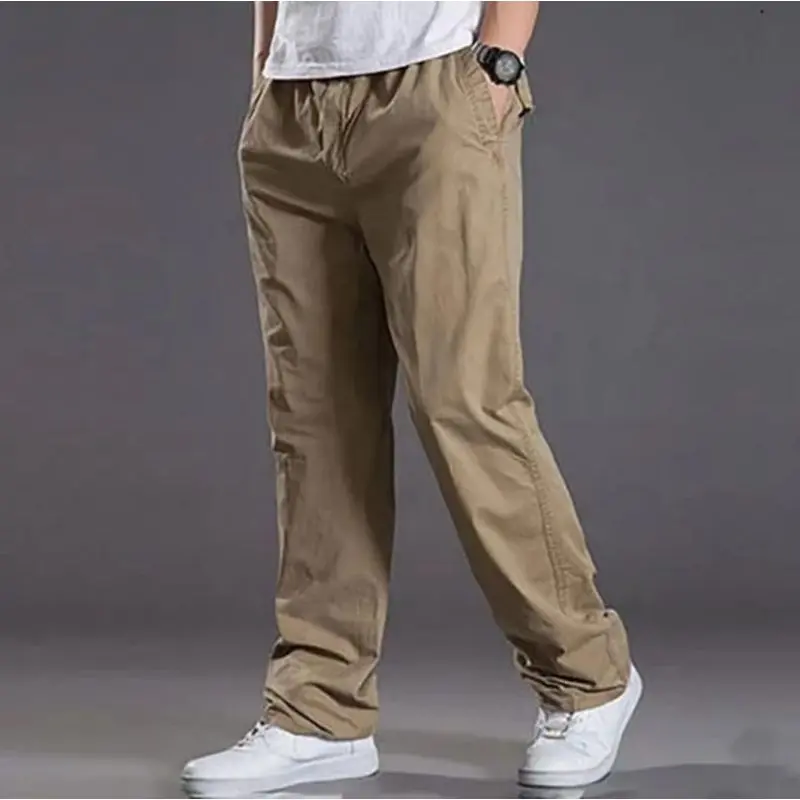 M-XXL CELANA PANJANG Elegant PRIA DEWASA CELANA SAM PREMIUM  Pas Trousers Kantong Stretch Twill Katun Chino Cowok Fit Casual Hitam Formal celanachinos Kerja Distro Kantor Santai Keren 5