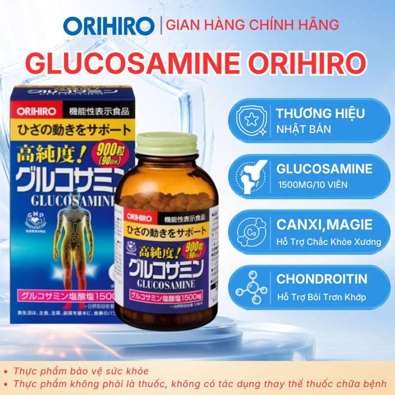 Viên uống Glucosamine Bảo Vệ Khớp, Giúp Khớp Linh Hoạt 950 viên/hộp - ORIHIRO NHẬT BẢN CHÍNH HÃNG