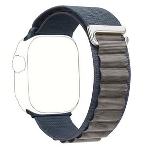 Alpine Loop Compatible con Apple Watch Ultra 2/Ultra Band 49mm 46mm 45mm 44mm 42mm 41mm 40mm 38mm Pulsera ajustable para hombres y mujeres, S1-S11 Premium Nylon Sport Loop Correa de repuesto con cierre de C-Hook para iWatch Ultra SE Series 1-11