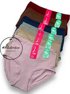 SALE 3 . 6 . 12 Pcs Celana Dalam Wanita Dewasa LIDILY Art 248 Super Soft Pinggang Tinggi High Lembut Nyaman