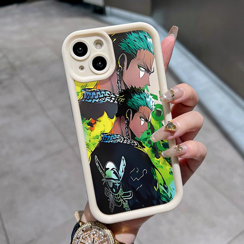 Casing Hp Untuk OPPO A5 2020 OPPO A9 2020 Case HP pola Luffy Roronoa Zoro Cesing Casing sederhana Kesing Silikon lunak Kasing baru Softcase 5