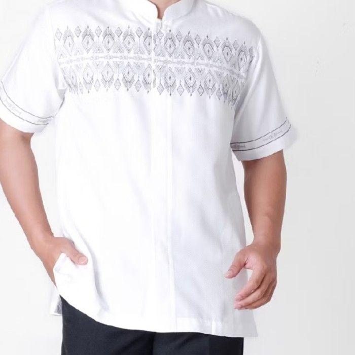 Product Introduction of S M L XL  XXL  XXXL  XXXXL  baju kemeja koko dewasa bahan katun poli  premium tebal adem nyaman di pakai Muslim Dewasa 12