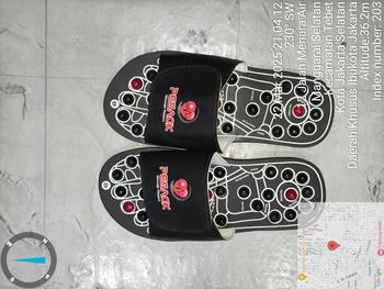 Product Review of SANDAL SELOP EVA Kesehatan untuk Rematik, Refleksi, Terapi, Asam Urat dan Pegal-pegal Kaki Pemakaian Dalam Ruangan Sendal Pria from A**r 1