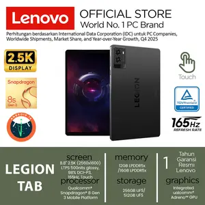 Lenovo Legion Tab Qualcomm Snapdragon 8 Gen 3 8.8" 2.5K 165Hz 6550mAh 1Y