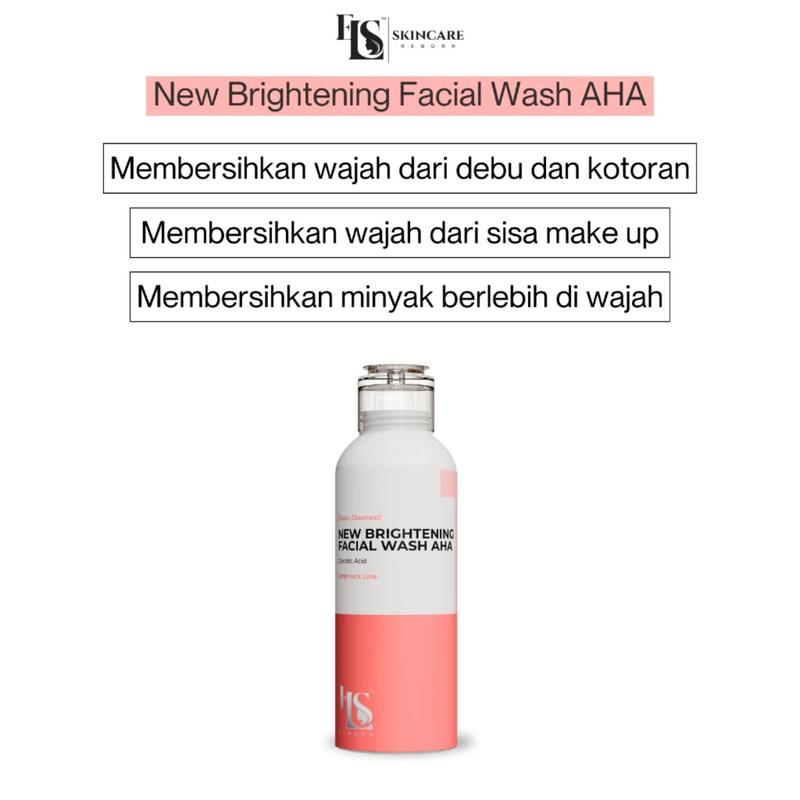 LS SKINCARE- PAKET LENGKAP 6 IN ONE BRIGHTENING BOOSTER GLOWING BPOM Perawatan Mencerahkan Wajah 4