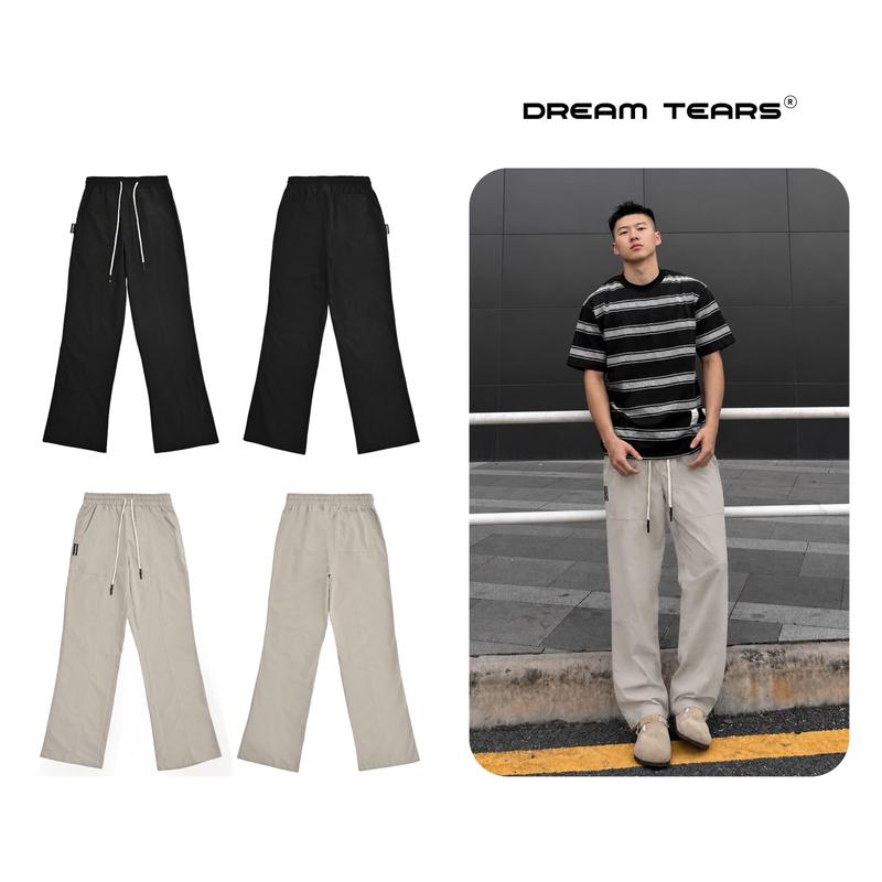 Quần Dài Nam Đen Loca Brand , Dream Tears , Chất Vải Kaki Gió Cao Cấp 2 Chiều Đã Qua Xử Lí , Phong Cách Đường Phố , Có 4 Size Số , MSP : QN2