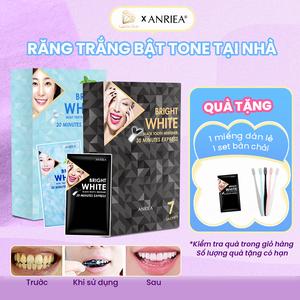 [QUÀ SIÊU HOT] Miếng Dán Hỗ Trợ Sáng Răng ANRIEA An Toàn 7 Miếng/Hộp Kèm Quà Tặng Cho Tất Cả Liệu Trình