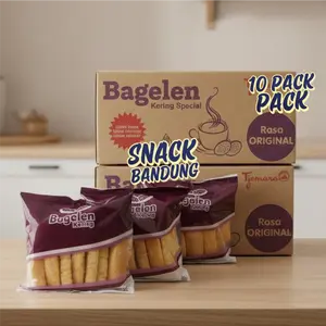 Roti bagelen original 1 karton isi 10 pack