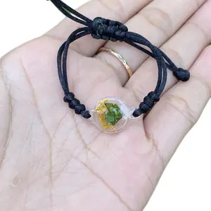 Gelang anti sawan bening tali ala s3mar , bisa dipake semua usia, gelang sawan ibu hamil bayi dan balita isi akar bangle dan daun dlingo/ jeringo