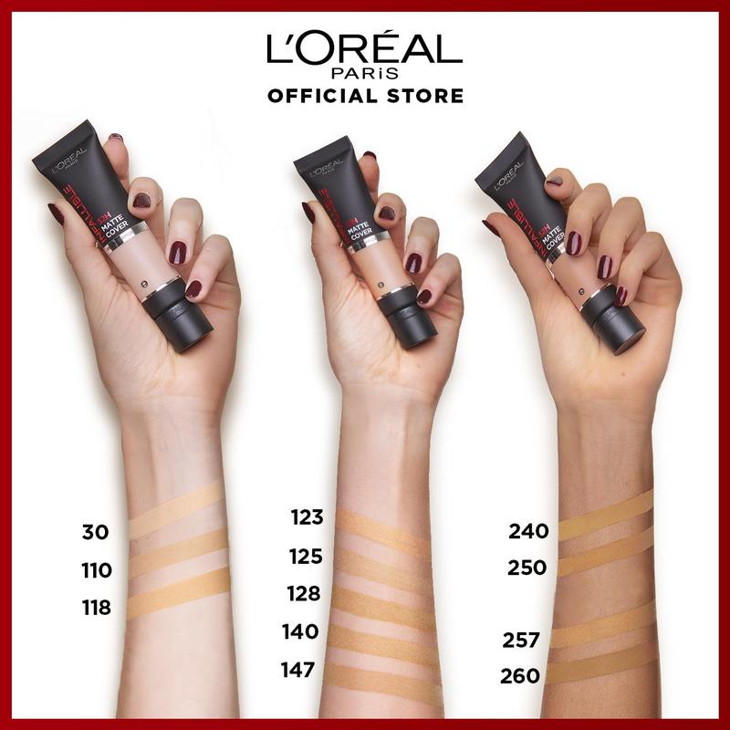 Product Introduction of [PAKET HEMAT] L'Oreal Paris Infallible 32H Matte Cover Foundation + Setting Spray 5