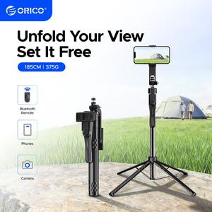 ORICO Stik Selfie Tripod Bluetooth 3 Dalam 1 Untuk Telefon Dengan Jauh Kawal Wayarles Sesuai untuk Gopro/Kamera (SPN185)