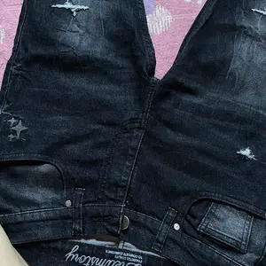 Celana Jeans DREAM STORY STAR LOGO BORDIR denim High Quality Slim Fit Stretch