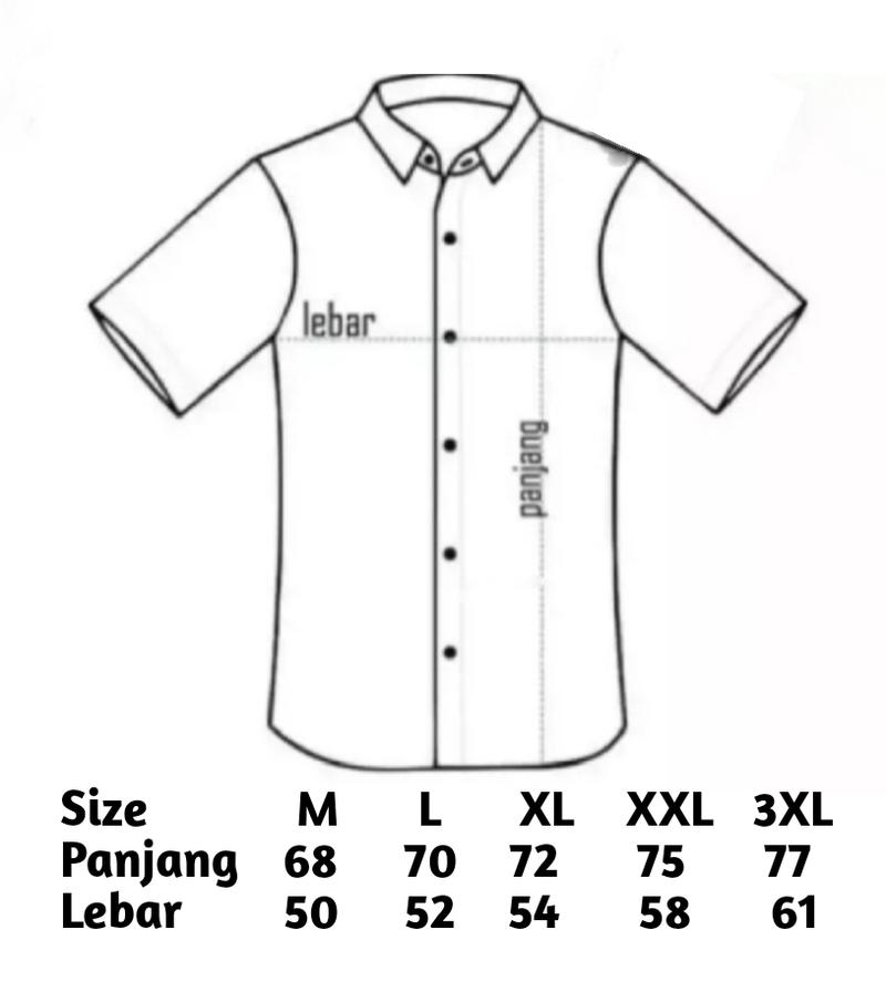 Product Introduction of Kemeja Motif Kemeja Lengan Pendek Motif Gambar Belakang Kemeja Keren Cocok Untuk Pria dan Wanita 0