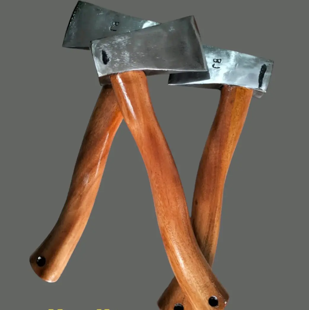 kampak baja gagang kayu multifungsi