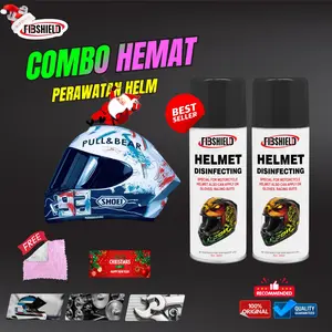 Promo Natal Household Cleaners 2PCSBusa plot multifungsi, motor italjet dragster 200 penggunaan resmi, dapat membersihkan kulit, serat, lapisan helm, sarung tangan, sepatu, dekontaminasi efisien, penghilang bau, menghilangkan bakteri noda keringat