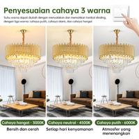 Gambar GOGEOUS  lampu gantung ruang tamu 50CM minimalis aesthetic hias kristal COD A-107 - A-3warna dari GOGEOUS HOME Kab. Tangerang 2 Tokopedia