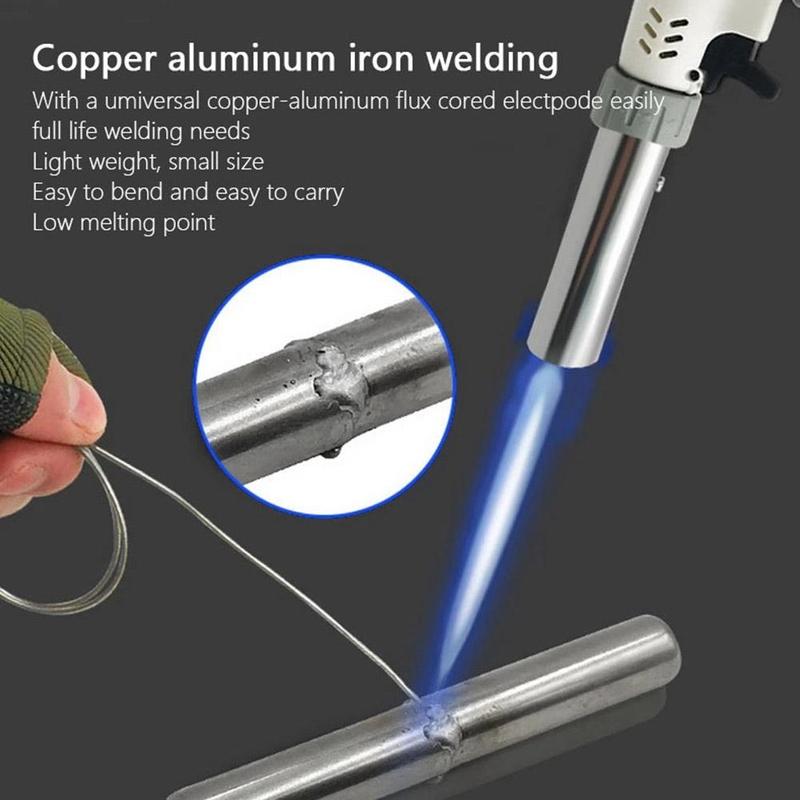 Product Introduction of 5/10PCS Low Temperature Aluminum Welding Rod 33CM Electrodes Welding Sticks Welding Wires 27