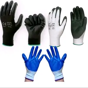 3 psg Sarung Tangan Geko Serba Guna Kerja Safety Glove Premium Karet Anti Slip Tebal Dan Kuat