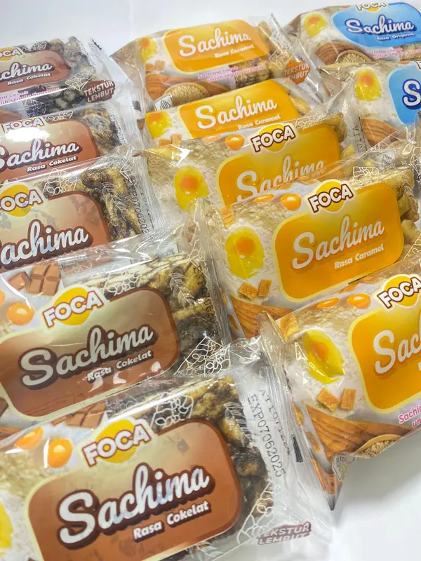 Foca Sachima bundling product  3 varian rasa Kue Manis Cemilan Fast Breakfsast 10 pcs 1