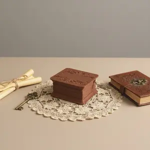 Honnebox Kotak Musik Vintage Mechanical Version Desain Klasik Cocok Untuk Hadiah Ulang Tahun Anniversary Dan Dekorasi Ruangan