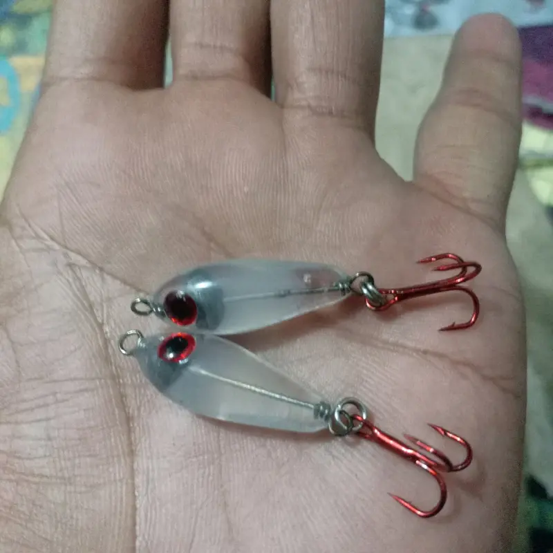 umpan pancing 2,5cm / swimmer bait / umpan hampala 3