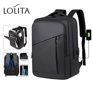 LOLITA Large Capacity Travel Backpack for Men Waterproof Laptop Bag 16 inch With USB Charging Port