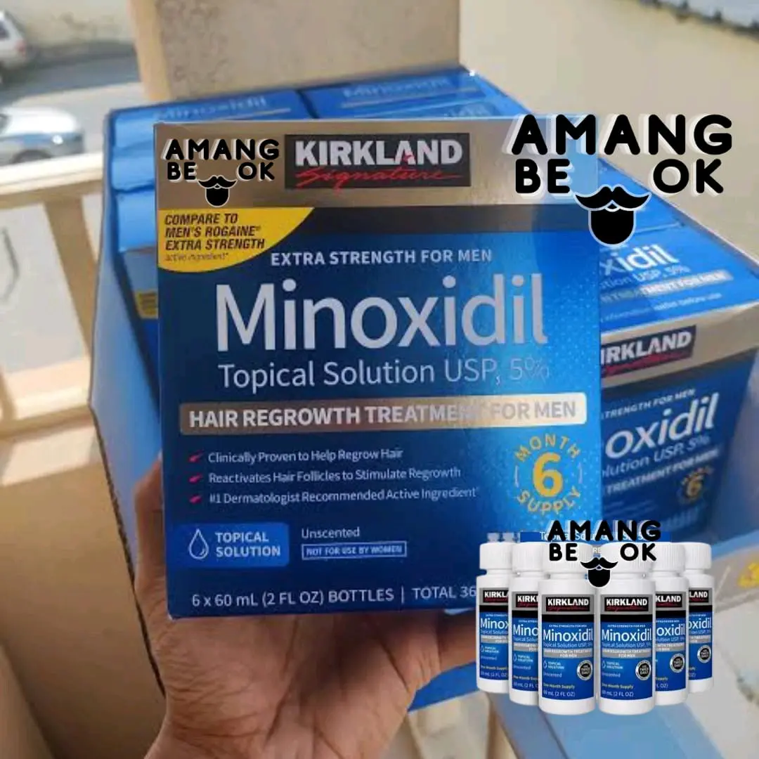 Minoxidil Kirkland Original Penumbuh Rambut Brewok Alis Amang Brewok